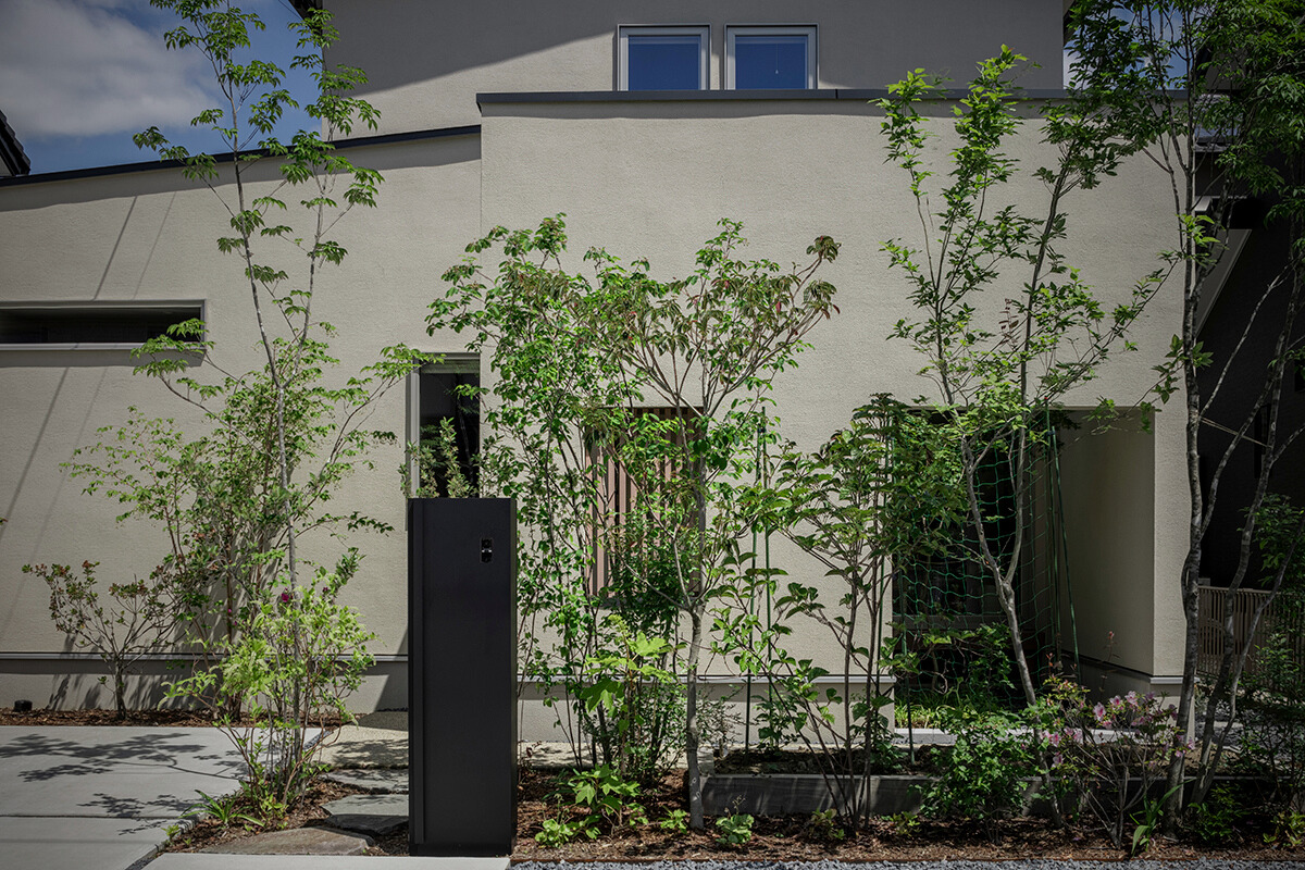 植物を楽しむ住まい